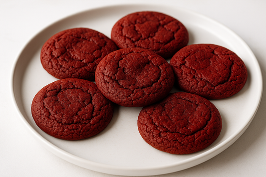 red velvet cookies no cream