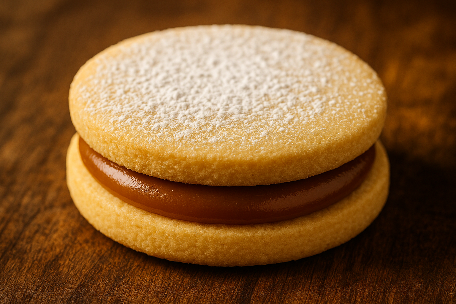 peruvian alfajor with no coconut